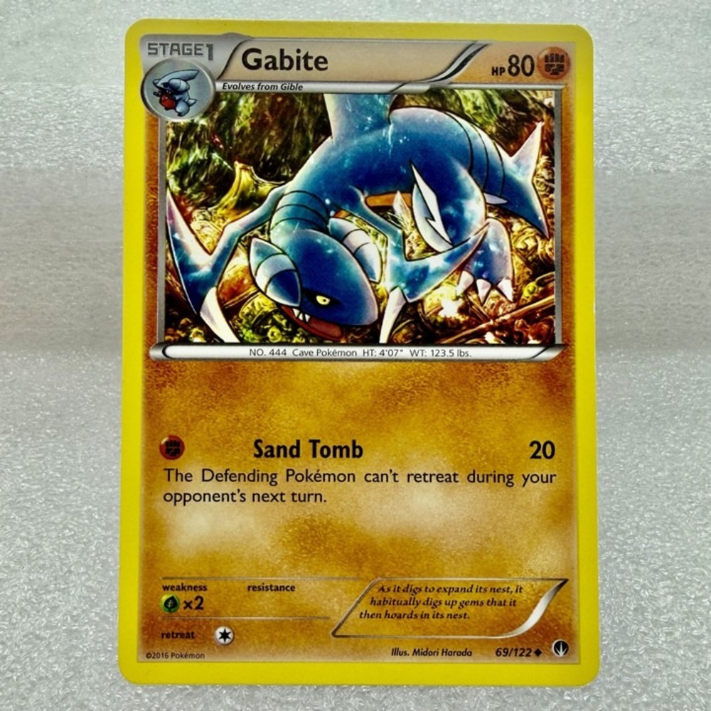 Gabite 69/122 Breakpoint Regular Pokémon TCG Mint Unplayed